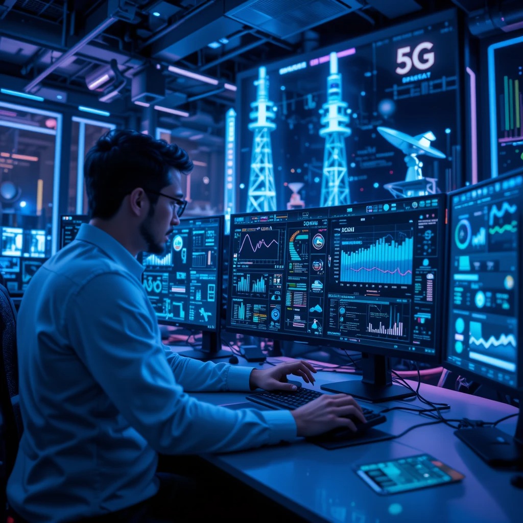 NLP and Chatbots Illustration