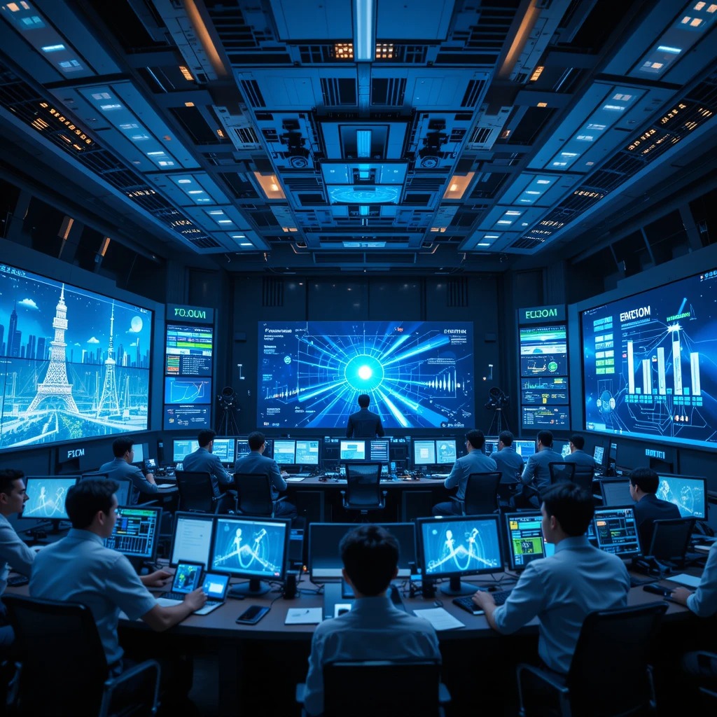 NLP and Chatbots Illustration